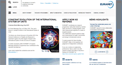 Desktop Screenshot of euramet.org